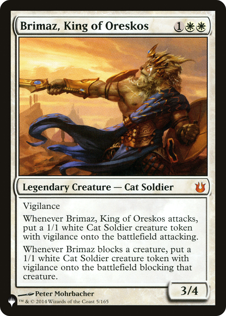 Brimaz, King of Oreskos [The List] | Magic Magpie