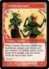 Goblin Recruiter (Future Sight) [Mystery Booster 2] | Magic Magpie