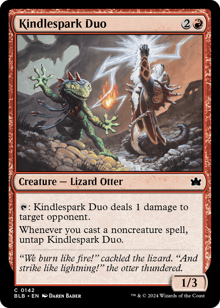 Kindlespark Duo [Bloomburrow] | Magic Magpie