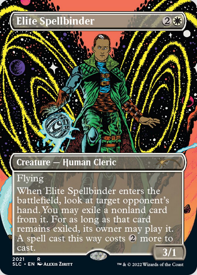Elite Spellbinder (Borderless) [Secret Lair Countdown Kit] | Magic Magpie