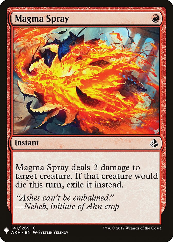 Magma Spray [Mystery Booster] | Magic Magpie