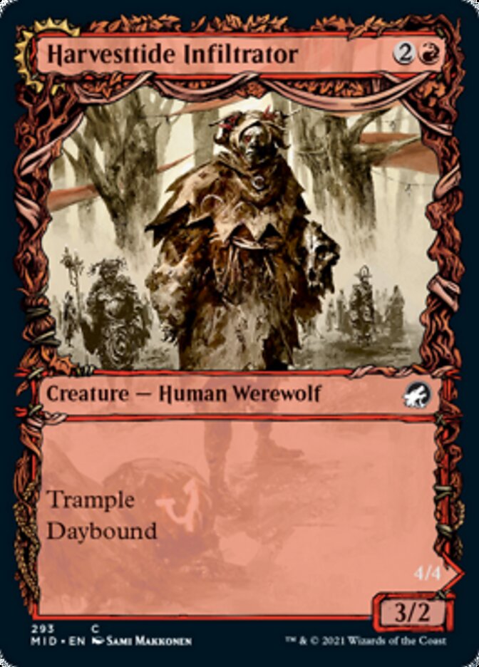Harvesttide Infiltrator // Harvesttide Assailant (Showcase Equinox) [Innistrad: Midnight Hunt] | Magic Magpie