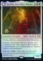 Katilda, Dawnhart Martyr // Katilda's Rising Dawn [Innistrad: Crimson Vow Prerelease Promos] | Magic Magpie