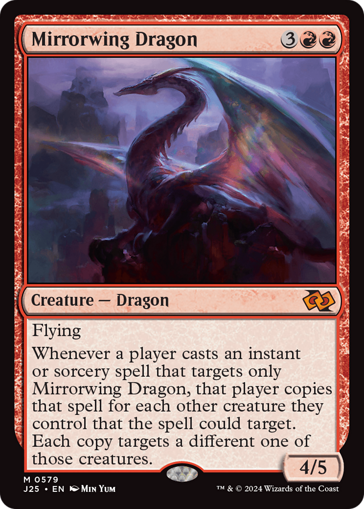 Mirrorwing Dragon [Foundations Jumpstart] | Magic Magpie