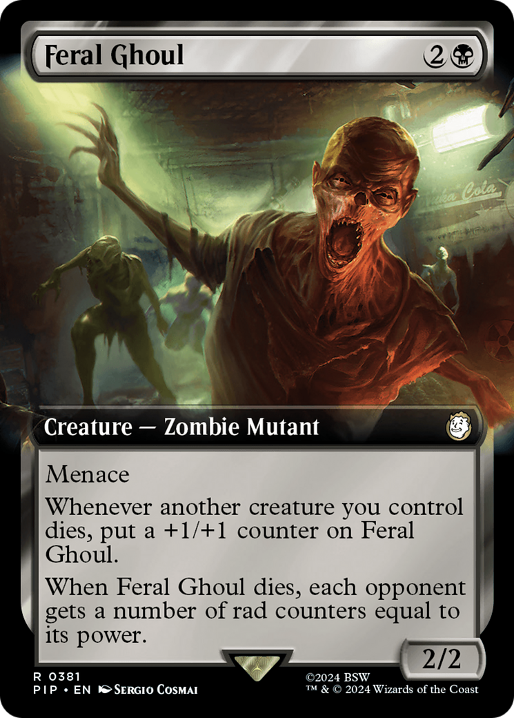 Feral Ghoul (Extended Art) [Fallout] | Magic Magpie