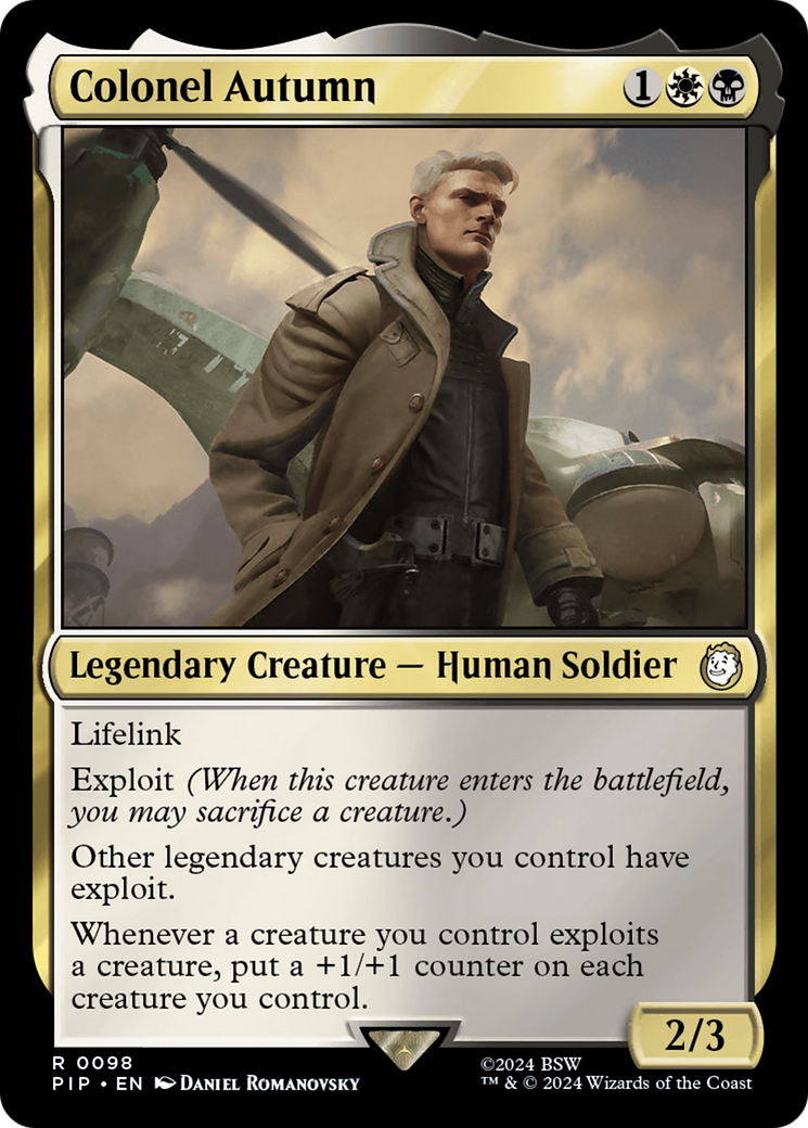 Colonel Autumn [Fallout] | Magic Magpie