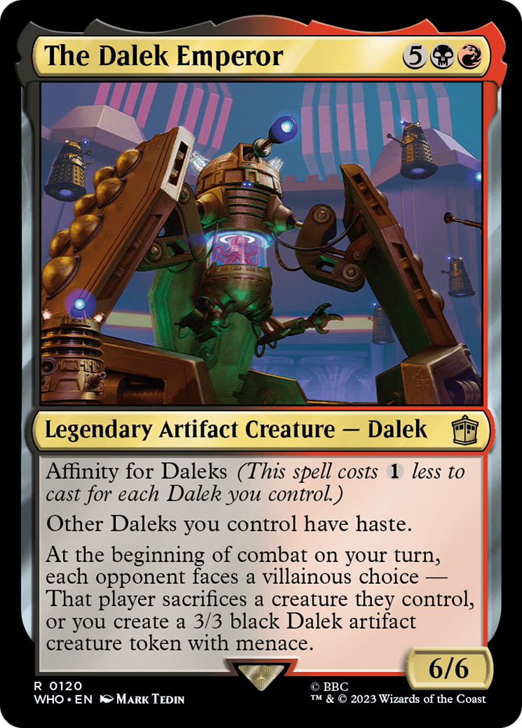 The Dalek Emperor (Extended Art) [Doctor Who] | Magic Magpie