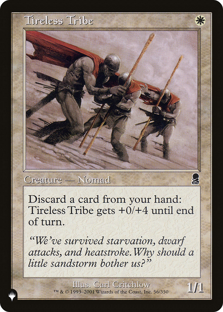 Tireless Tribe [The List Reprints] | Magic Magpie