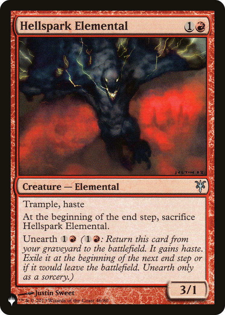 Hellspark Elemental [The List Reprints] | Magic Magpie