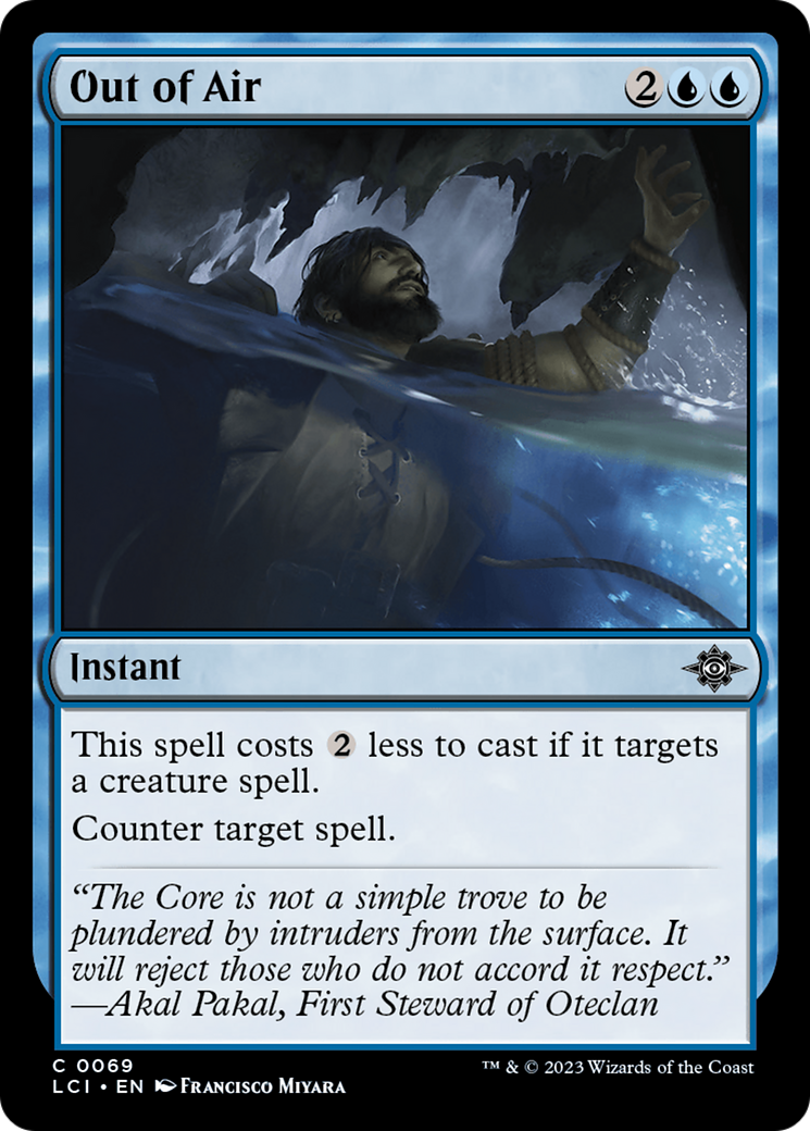 Out of Air [The Lost Caverns of Ixalan] | Magic Magpie