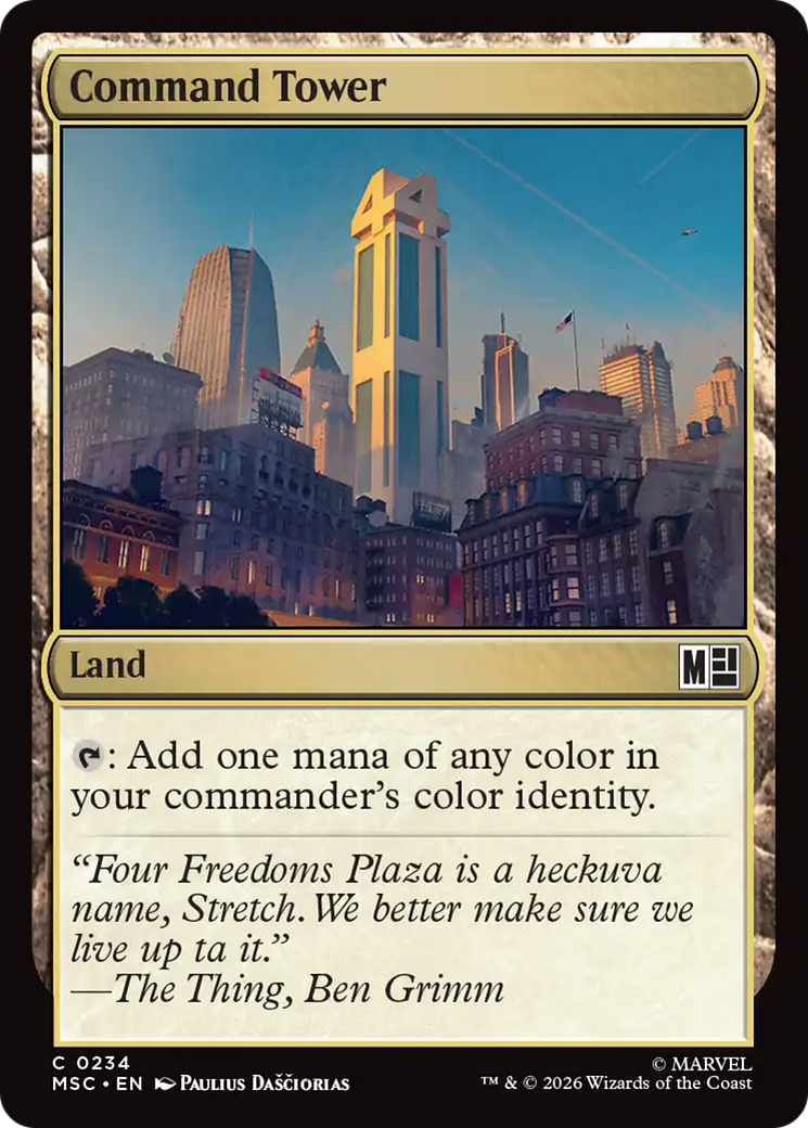 Command Tower (0234) [Marvel Super Heroes Commander] | Magic Magpie