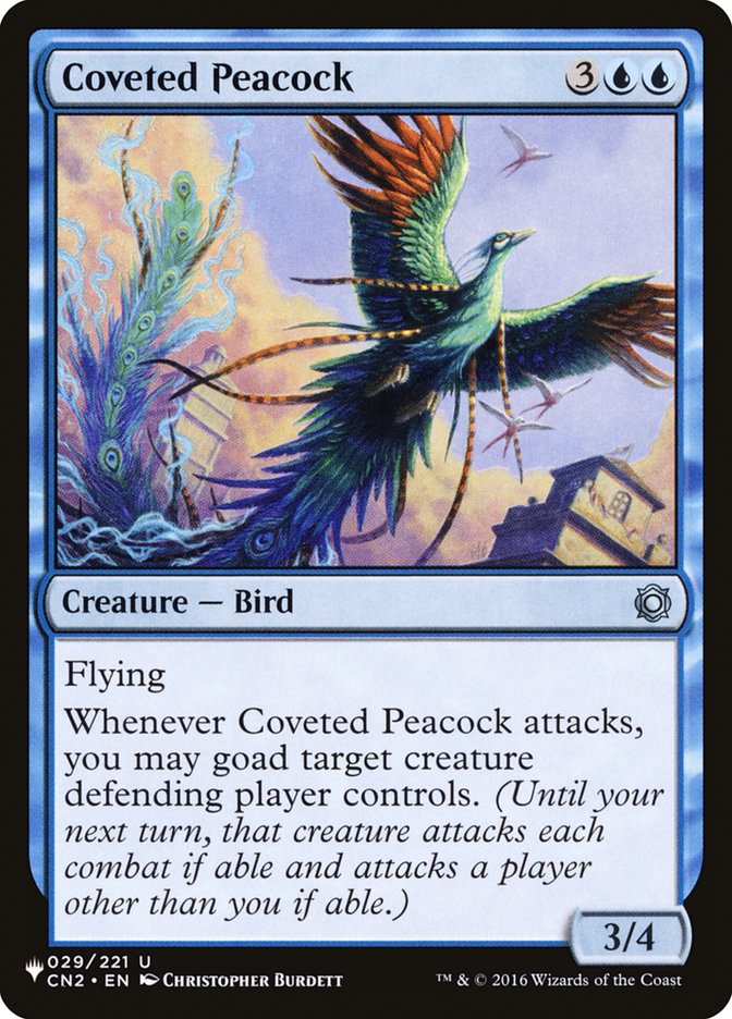 Coveted Peacock [The List] | Magic Magpie