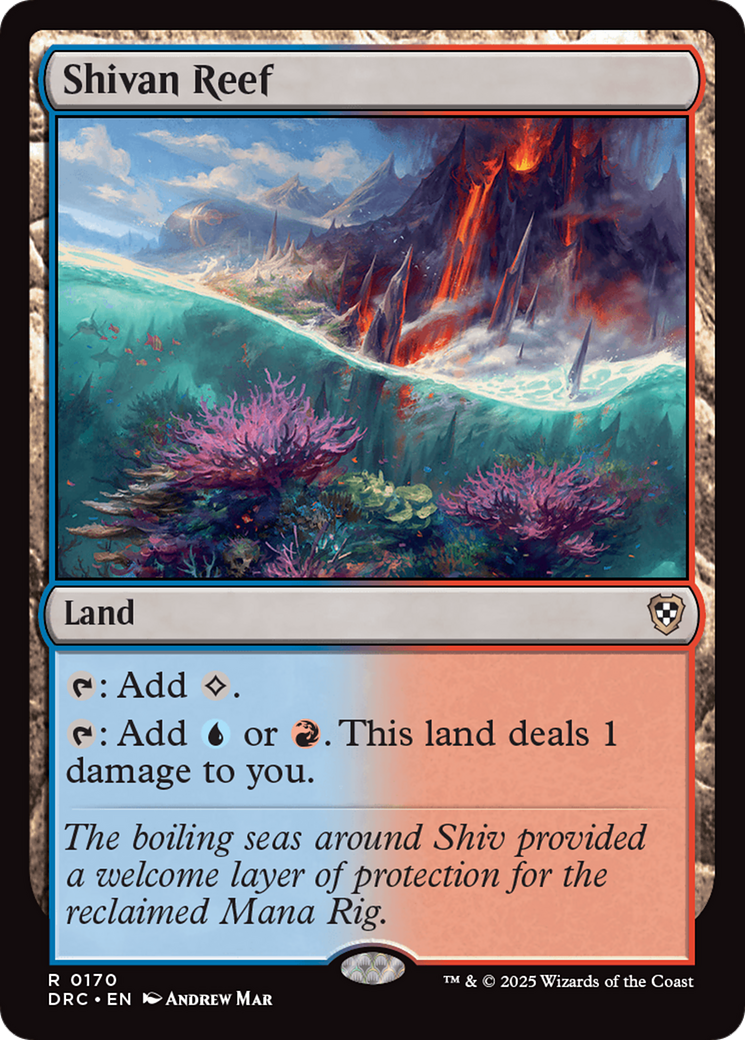 Shivan Reef [Aetherdrift Commander] | Magic Magpie