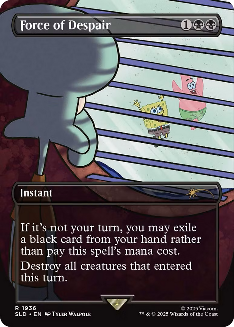 Force of Despair [Secret Lair Drop Series] | Magic Magpie