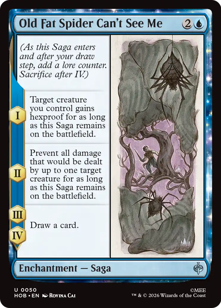 Old Fat Spider Can't See Me [The Hobbit] | Magic Magpie