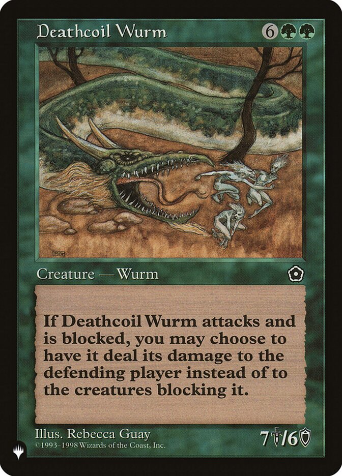 Deathcoil Wurm [The List] | Magic Magpie