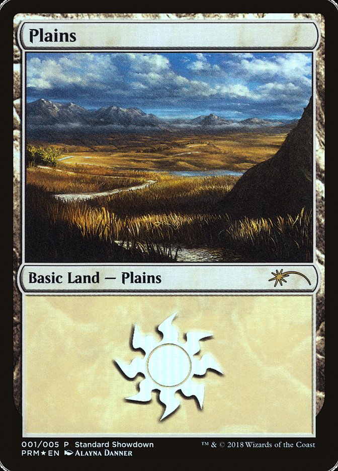 Plains (Alayna Danner) [Standard Showdown Promos] | Magic Magpie