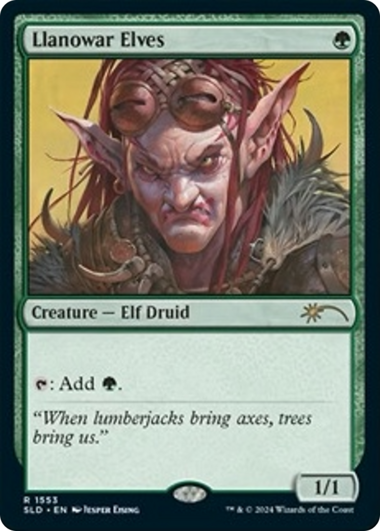Llanowar Elves (1553) [Secret Lair Drop Series] | Magic Magpie