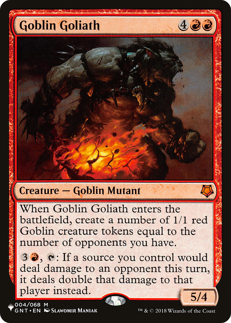 Goblin Goliath [The List Reprints] | Magic Magpie