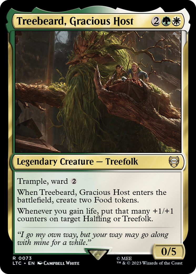 Treebeard, Gracious Host [The Lord of the Rings: Tales of Middle-Earth Commander] | Magic Magpie