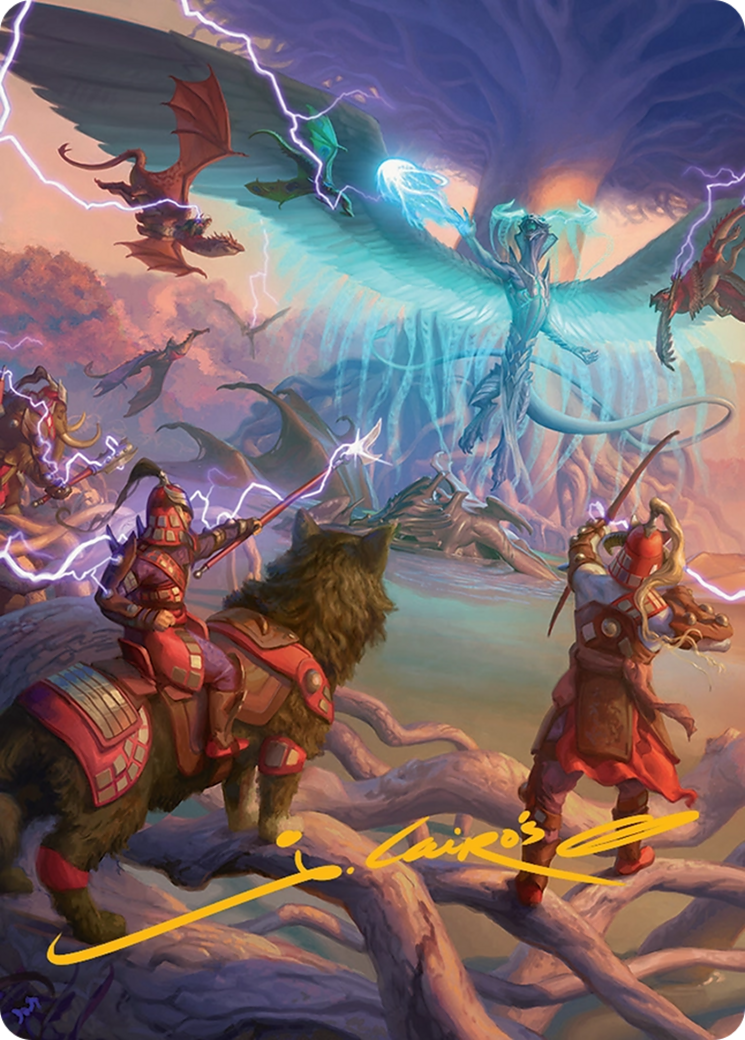 All-Out Assault Art Card (50/54) [Tarkir: Dragonstorm Art Series] | Magic Magpie