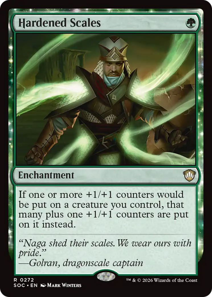 Hardened Scales [Secrets of Strixhaven Commander] | Magic Magpie