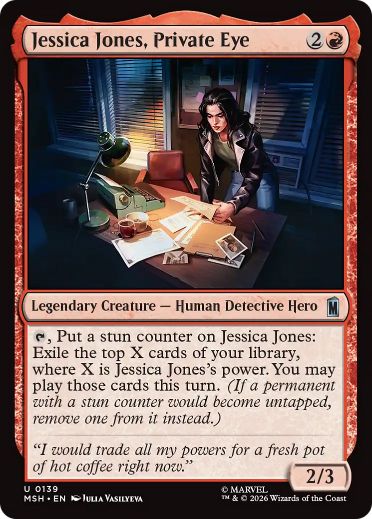 Jessica Jones, Private Eye [Marvel Super Heroes] | Magic Magpie