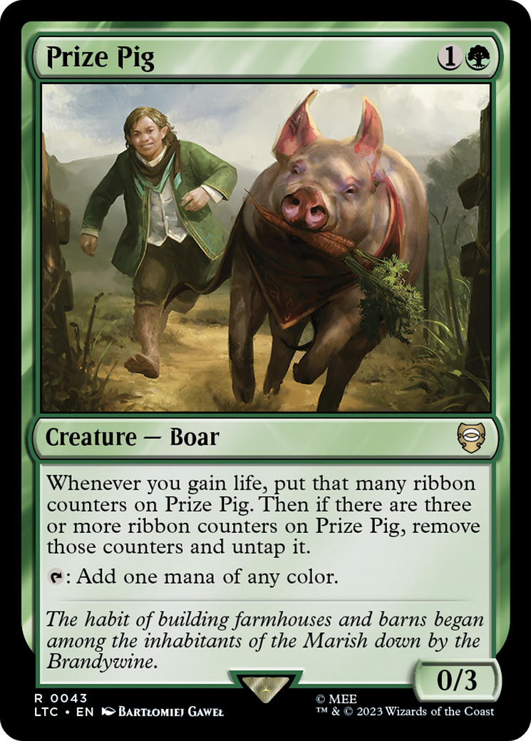 Prize Pig [The Lord of the Rings: Tales of Middle-Earth Commander] | Magic Magpie