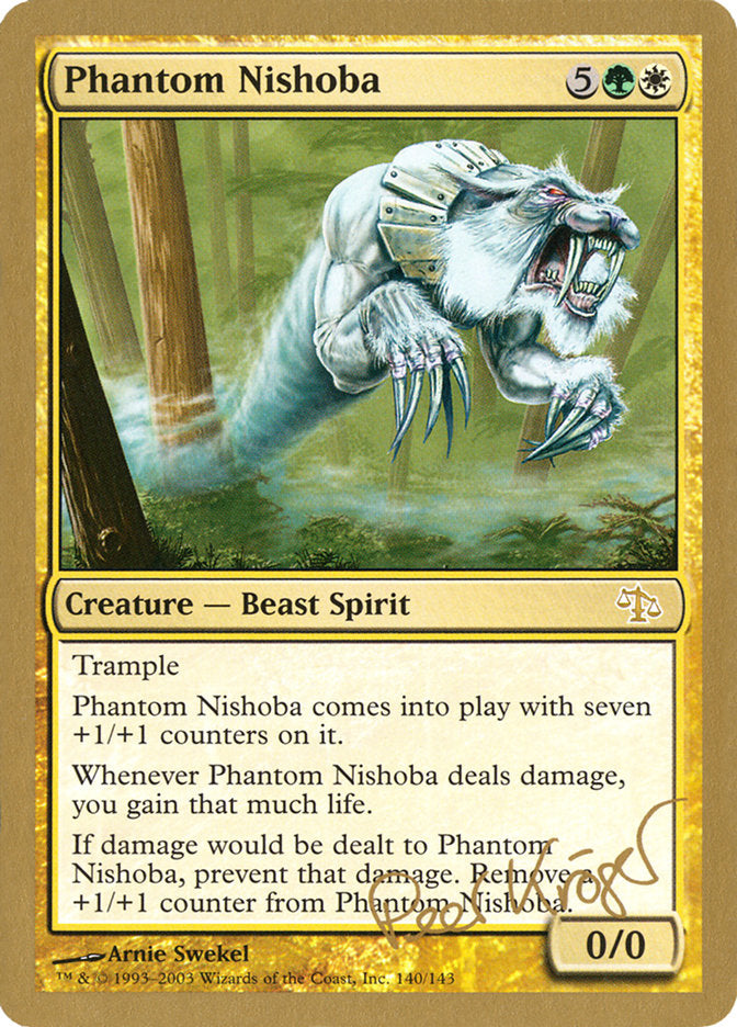 Phantom Nishoba (Peer Kroger) [World Championship Decks 2003] | Magic Magpie