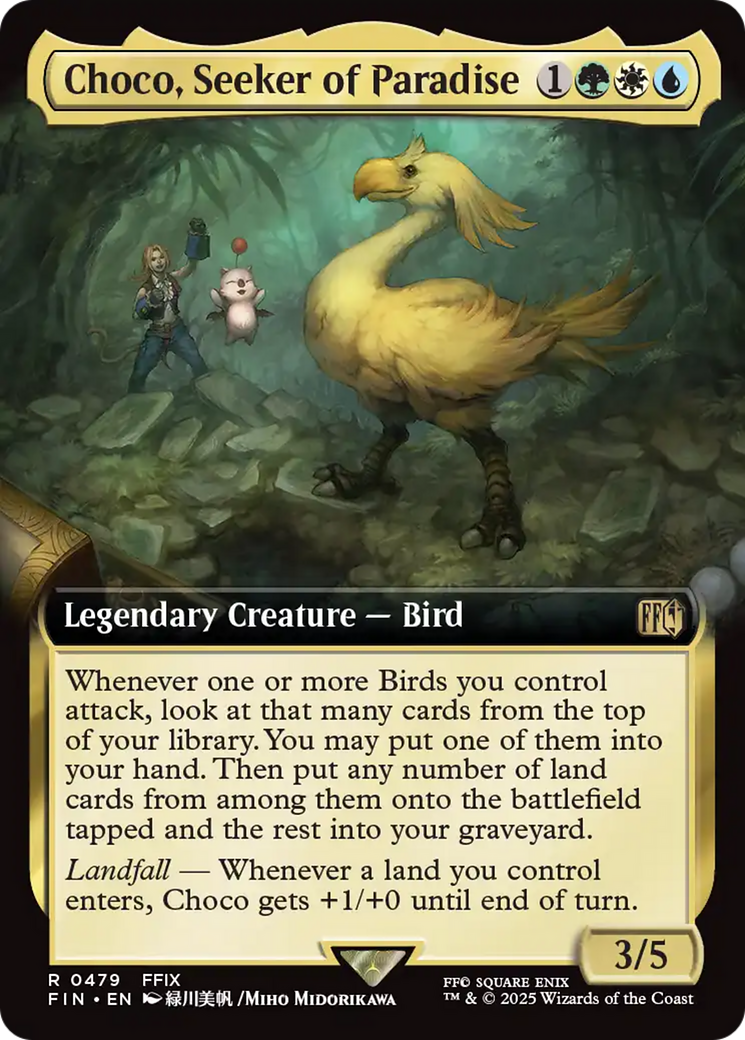 Choco, Seeker of Paradise (Extended Art) [FINAL FANTASY] | Magic Magpie