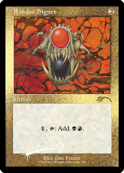 Rakdos Signet (Retro) (Foil Etched) [Secret Lair Drop Series] | Magic Magpie