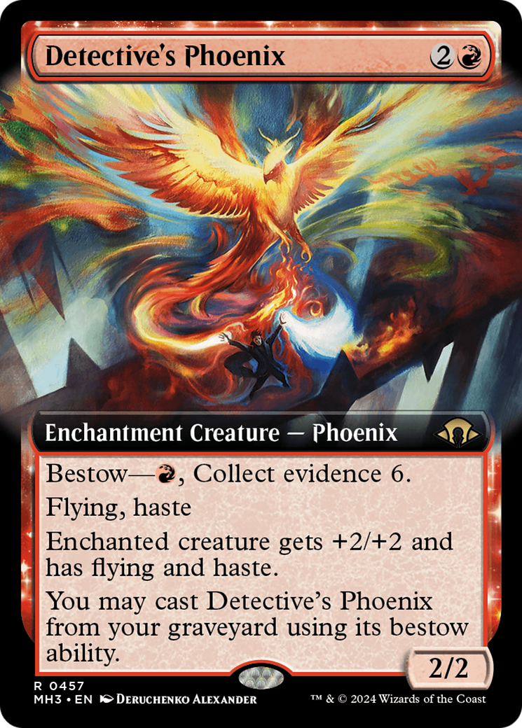 Detective's Phoenix (Extended Art) [Modern Horizons 3] | Magic Magpie