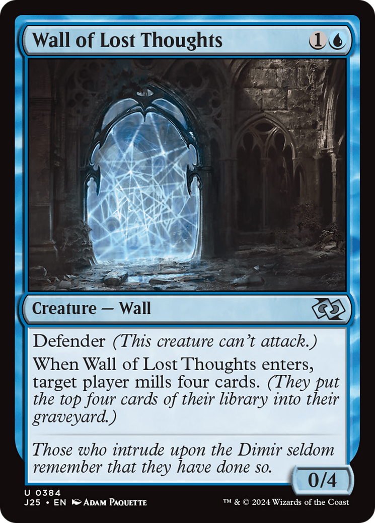 Wall of Lost Thoughts [Foundations Jumpstart] | Magic Magpie