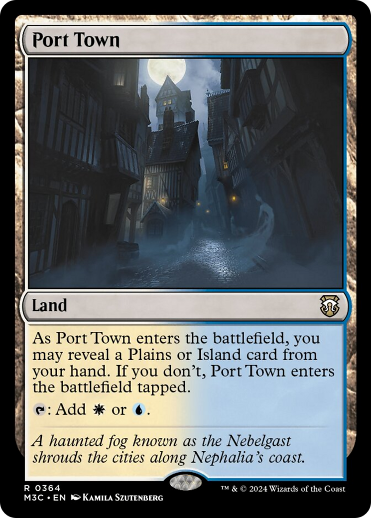 Port Town [Modern Horizons 3 Commander] | Magic Magpie