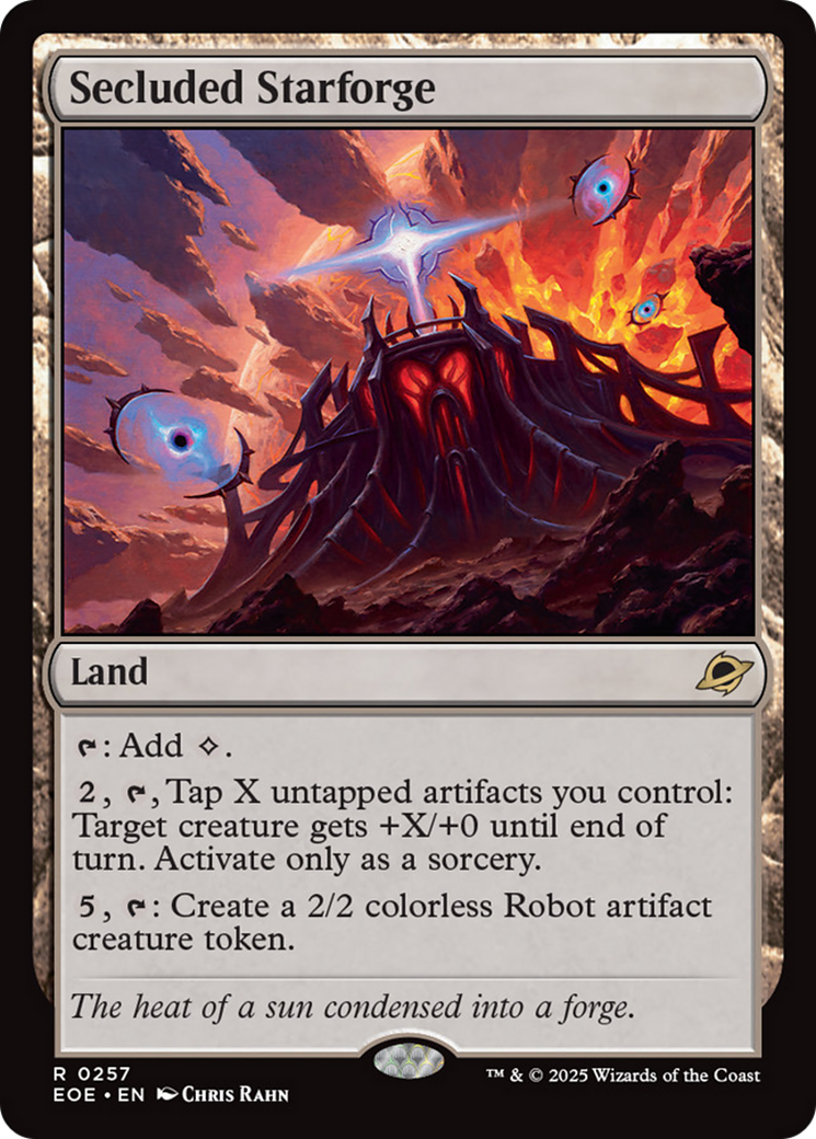 Secluded Starforge [Edge of Eternities] | Magic Magpie