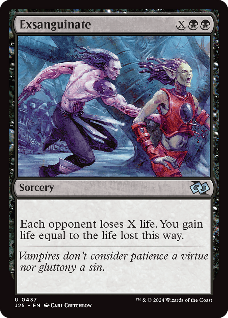 Exsanguinate [Foundations Jumpstart] | Magic Magpie