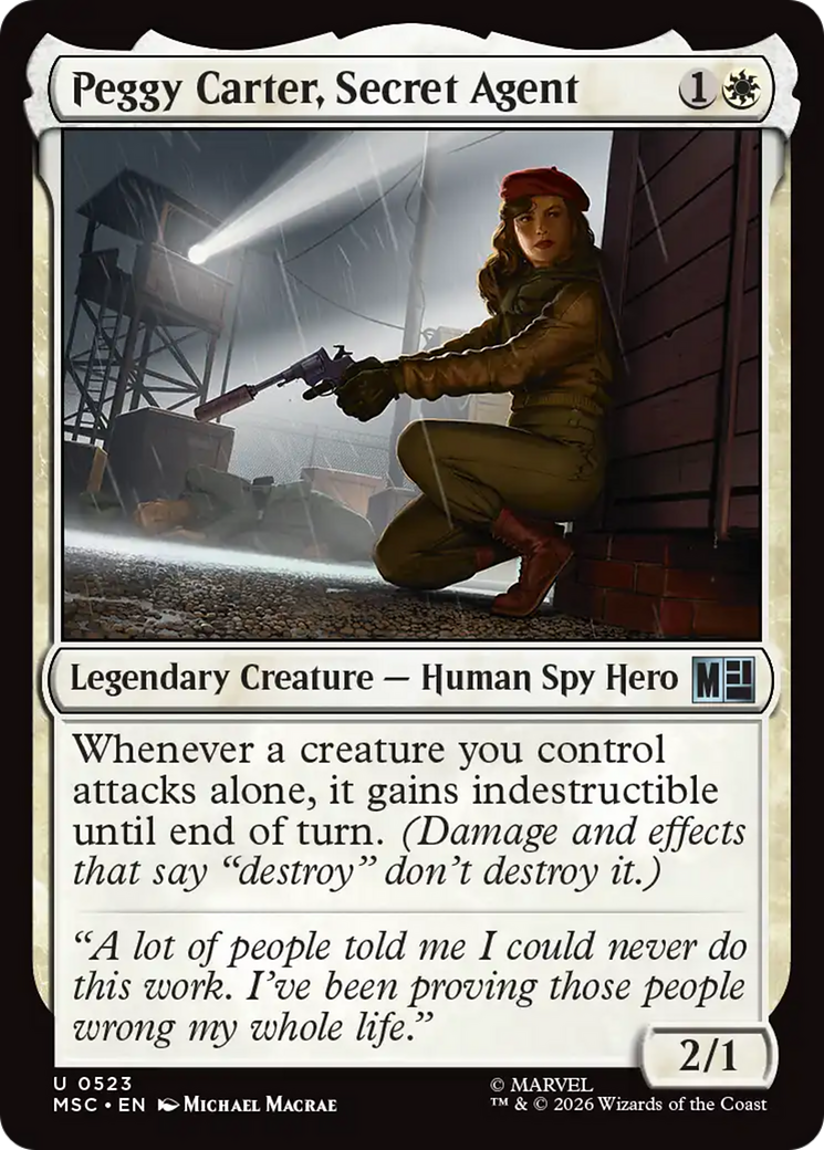 Peggy Carter, Secret Agent [Marvel Super Heroes Commander] | Magic Magpie