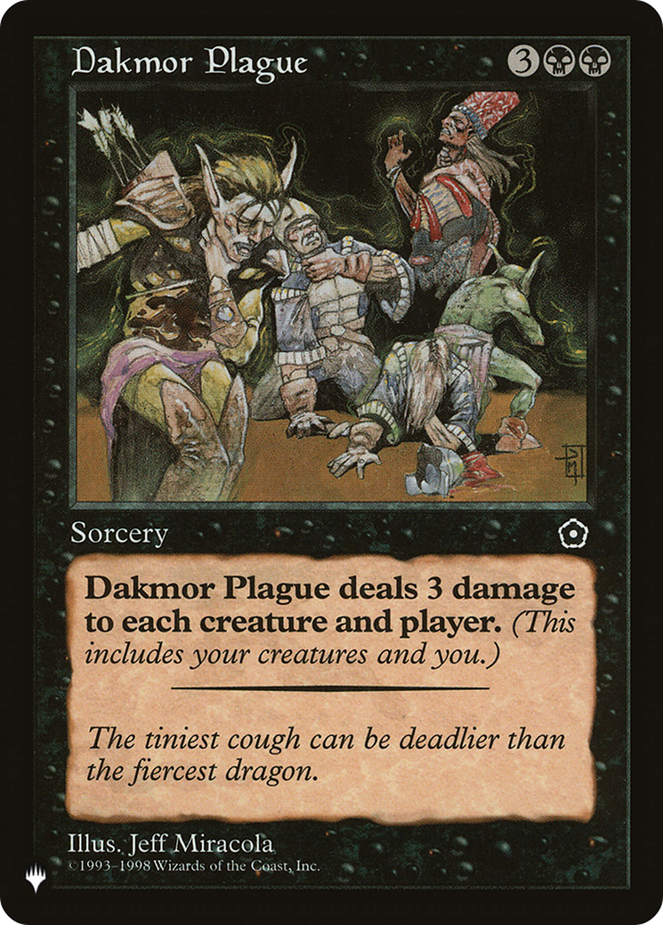 Dakmor Plague [The List Reprints] | Magic Magpie