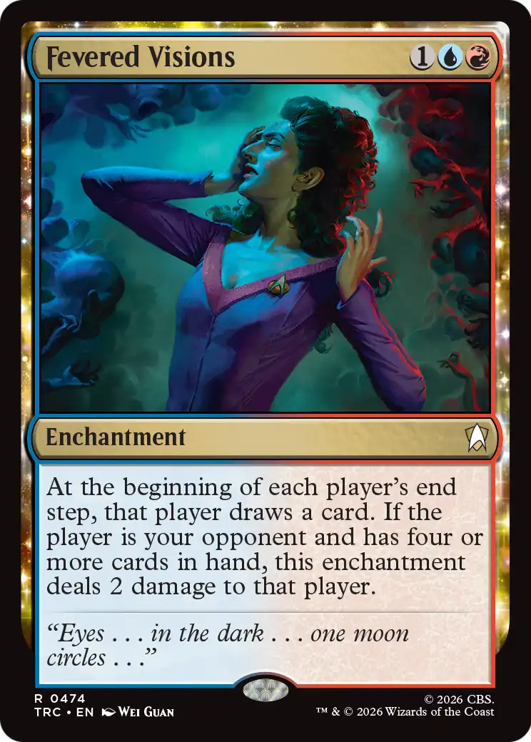 Fevered Visions (Surge Foil) [Star Trek Commander] | Magic Magpie