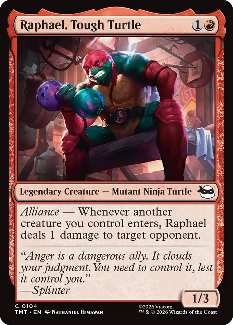 Raphael, Tough Turtle [Teenage Mutant Ninja Turtles] | Magic Magpie