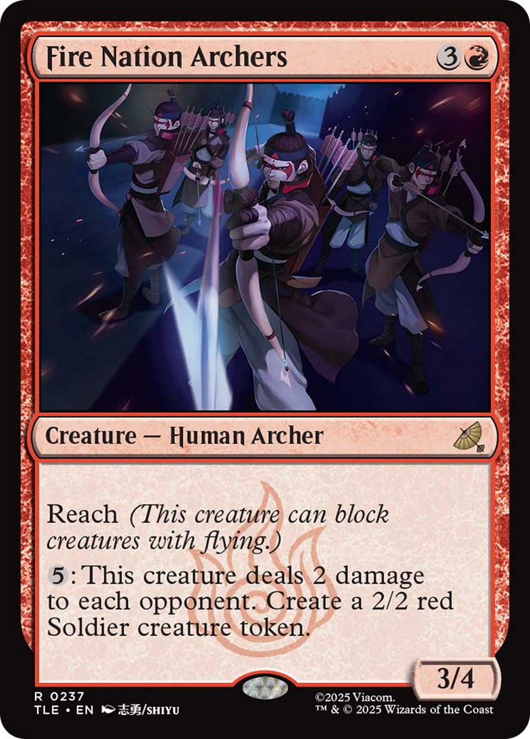 Fire Nation Archers [Avatar: The Last Airbender: Eternal-Legal] | Magic Magpie