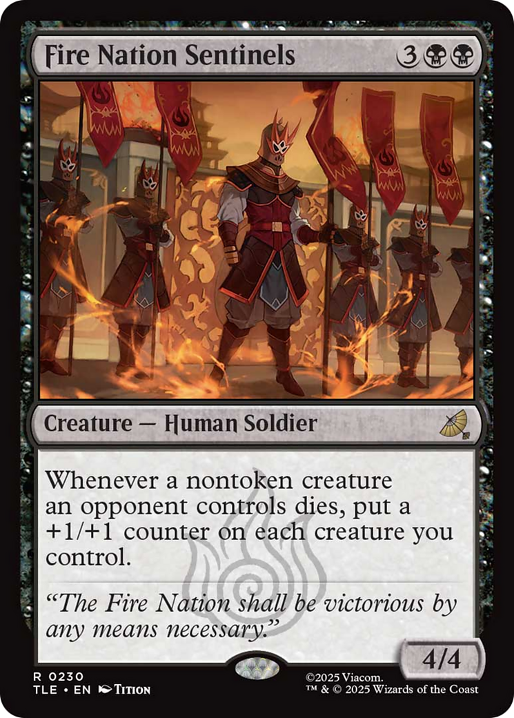 Fire Nation Sentinels [Avatar: The Last Airbender: Eternal-Legal] | Magic Magpie