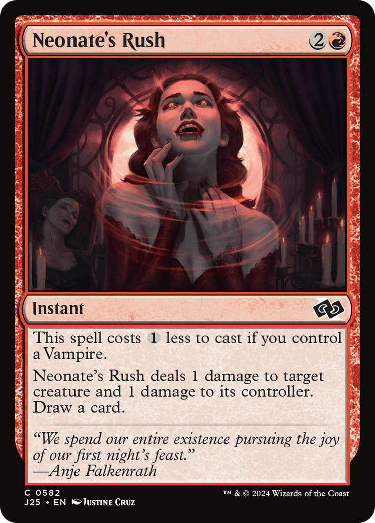 Neonate's Rush [Foundations Jumpstart] | Magic Magpie