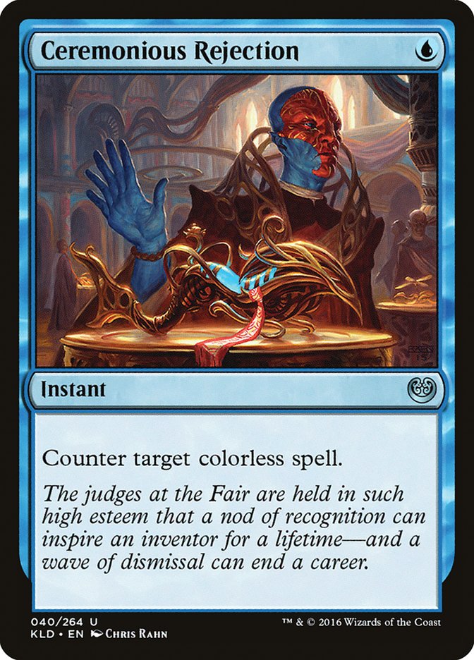 Ceremonious Rejection [Kaladesh] | Magic Magpie