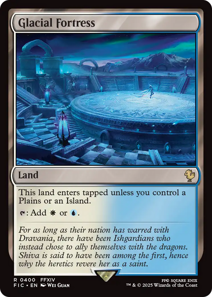 Glacial Fortress [FINAL FANTASY Commander] | Magic Magpie