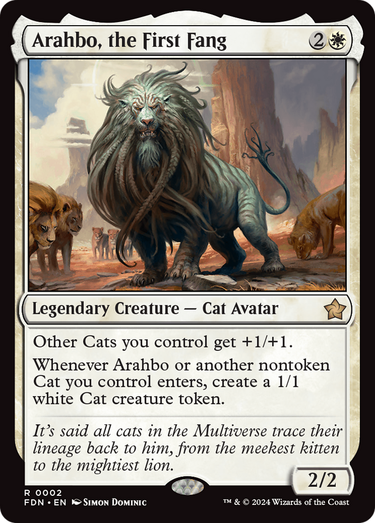 Arahbo, the First Fang [Foundations] | Magic Magpie