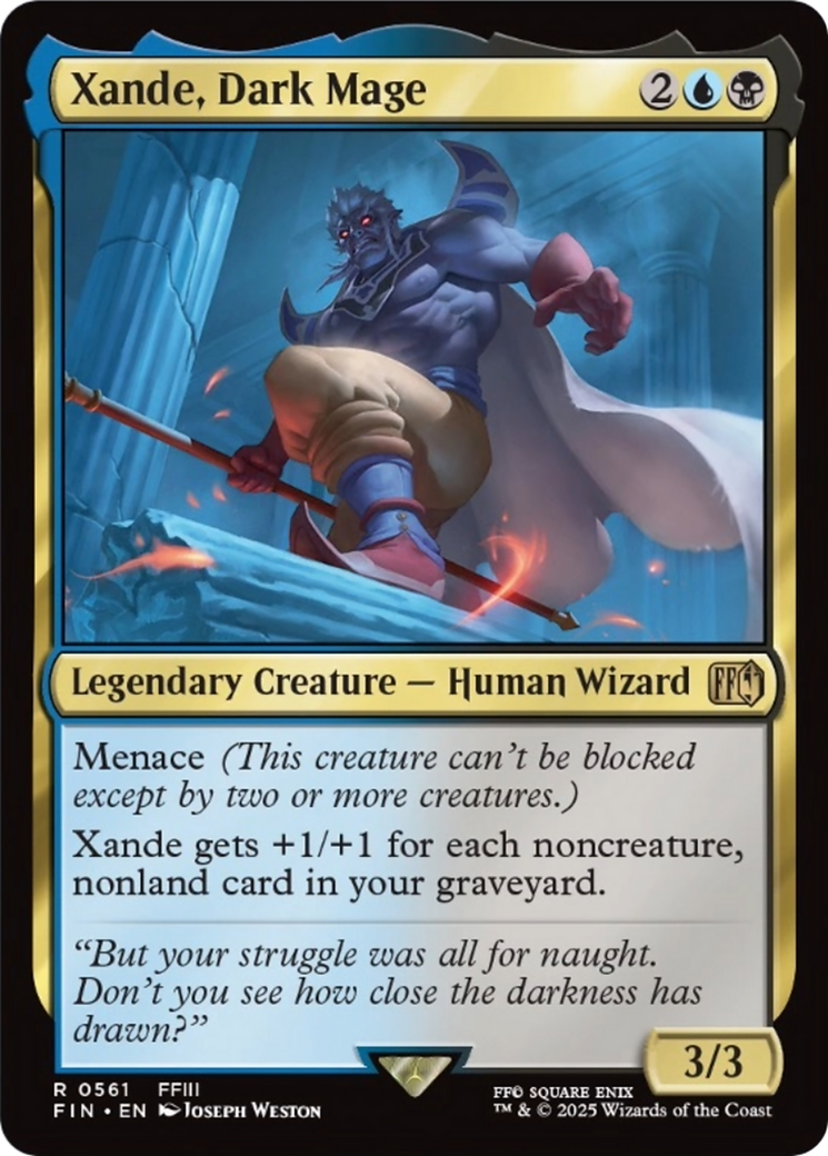 Xande, Dark Mage [FINAL FANTASY] | Magic Magpie