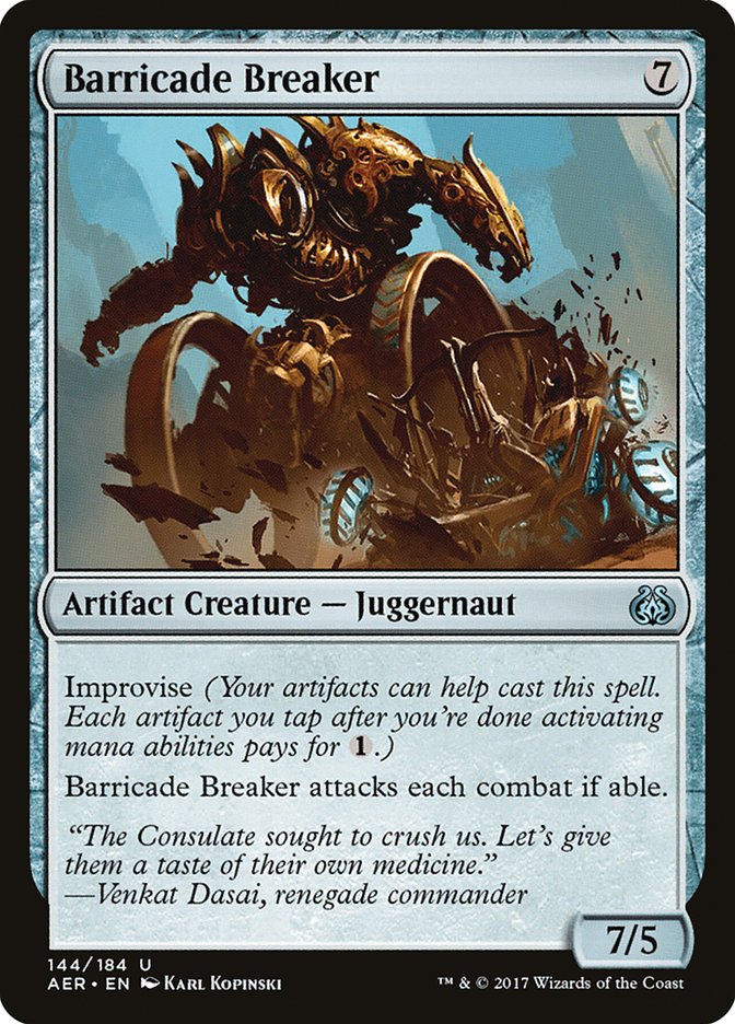 Barricade Breaker [Aether Revolt] | Magic Magpie