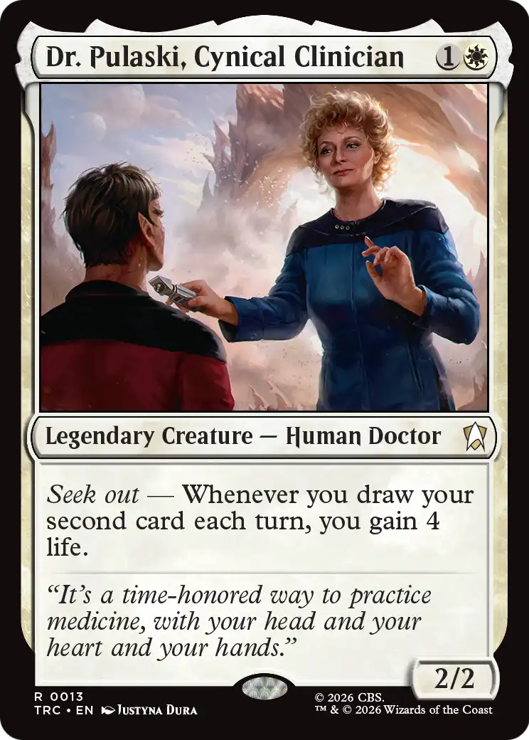 Dr. Pulaski, Cynical Clinician [Star Trek Commander] | Magic Magpie