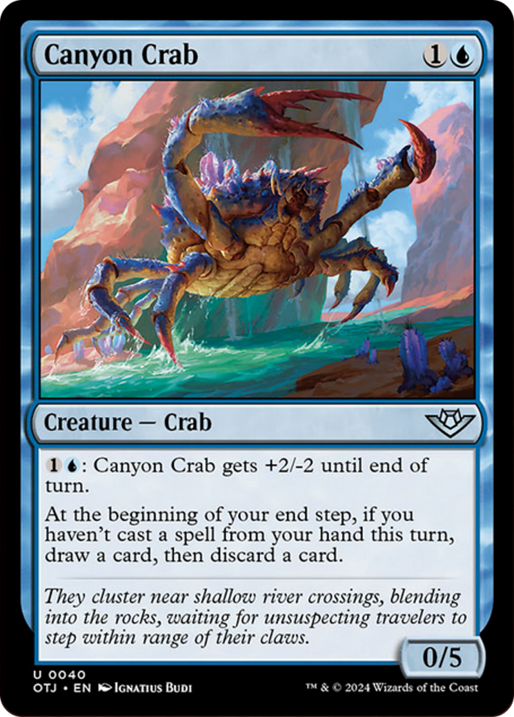 Canyon Crab [Outlaws of Thunder Junction] | Magic Magpie